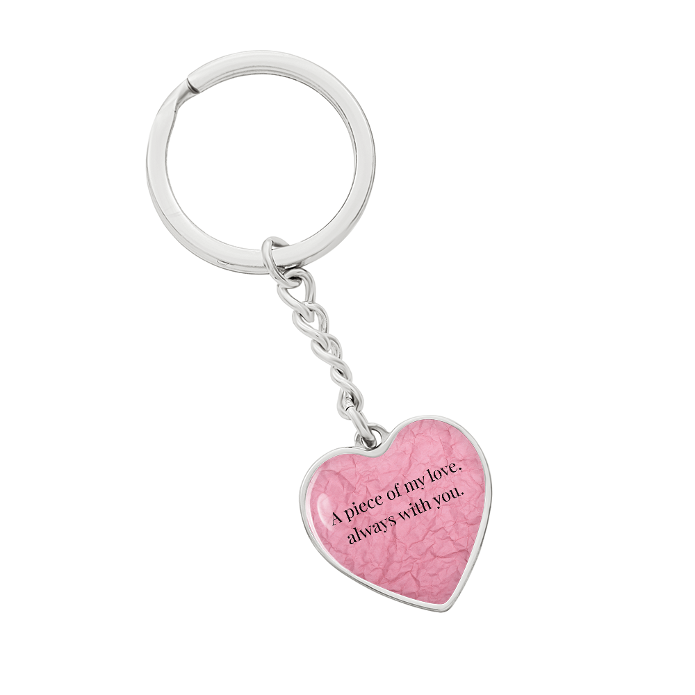 "A Piece of My Heart" Keychain – Complements the Full Circle of Love Collection - Always From Mom