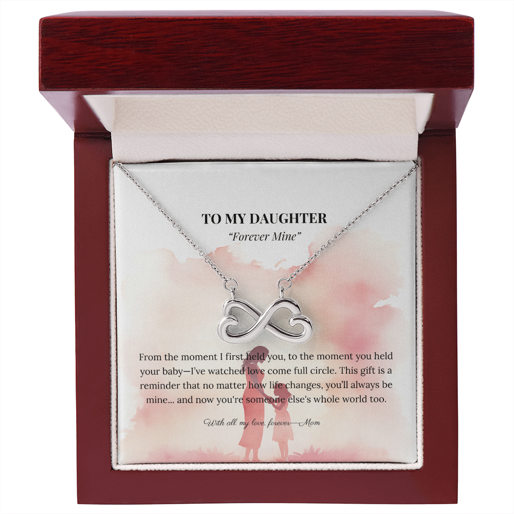“Forever Mine” Necklace – Gift from Mom to Daughter on Her First Mother's Day - Always From Mom