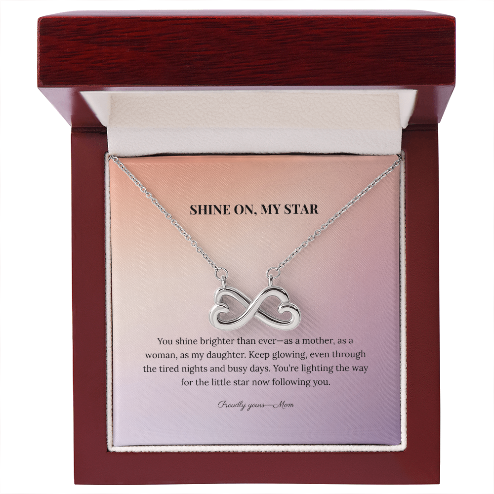"Shine On, My Star" Necklace from Mom - Always From Mom