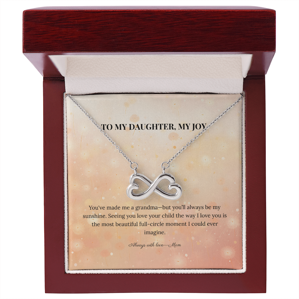 "To My Daughter, My Joy" Necklace from Mom - Always From Mom