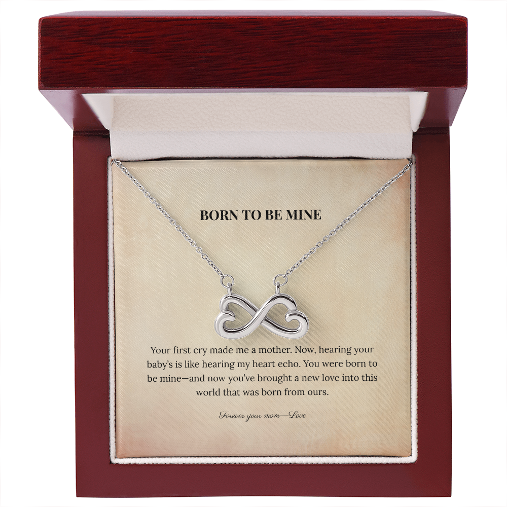 "Born to Be Mine" Necklace from Mom - Always From Mom