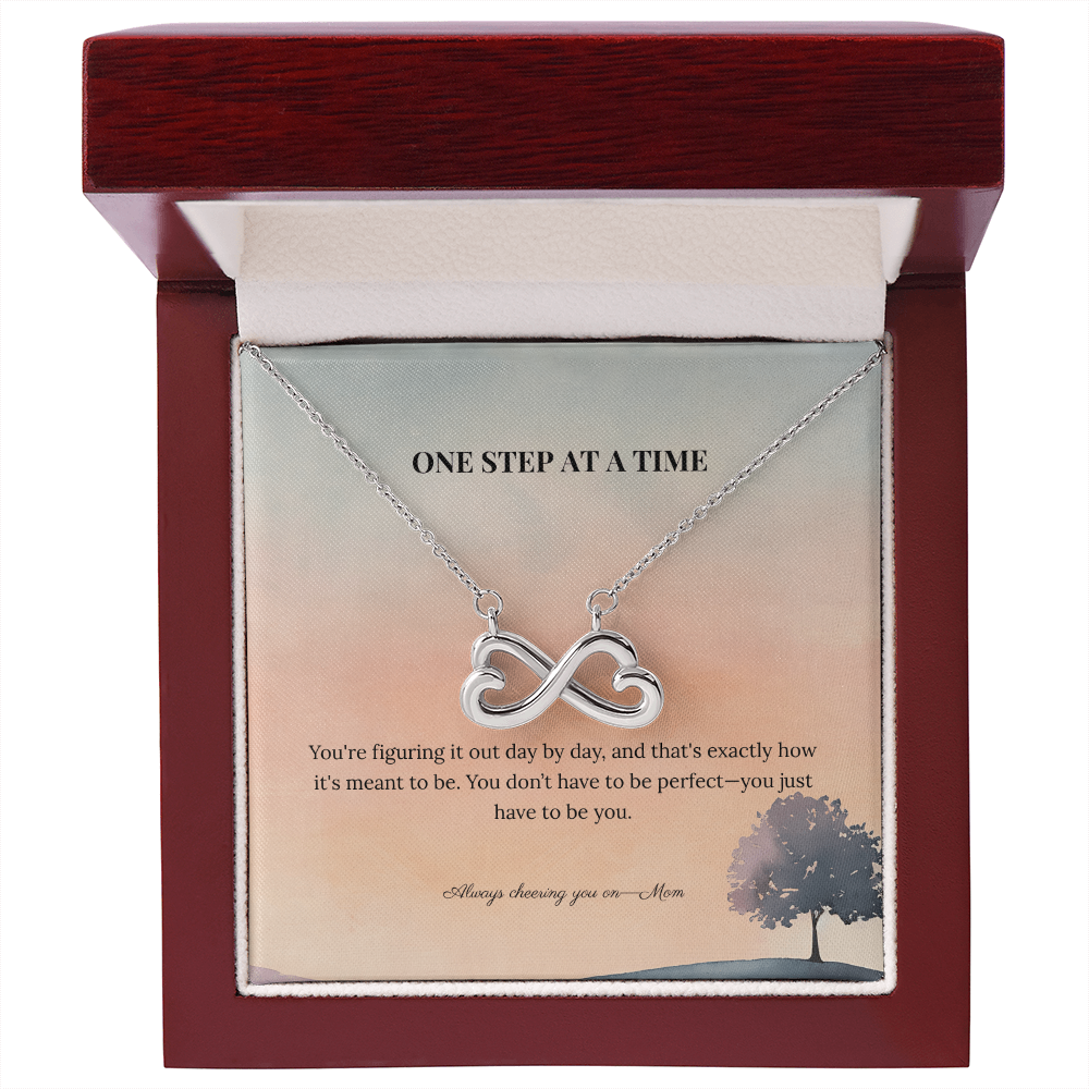 One Step At A Time – Endless Love Necklace