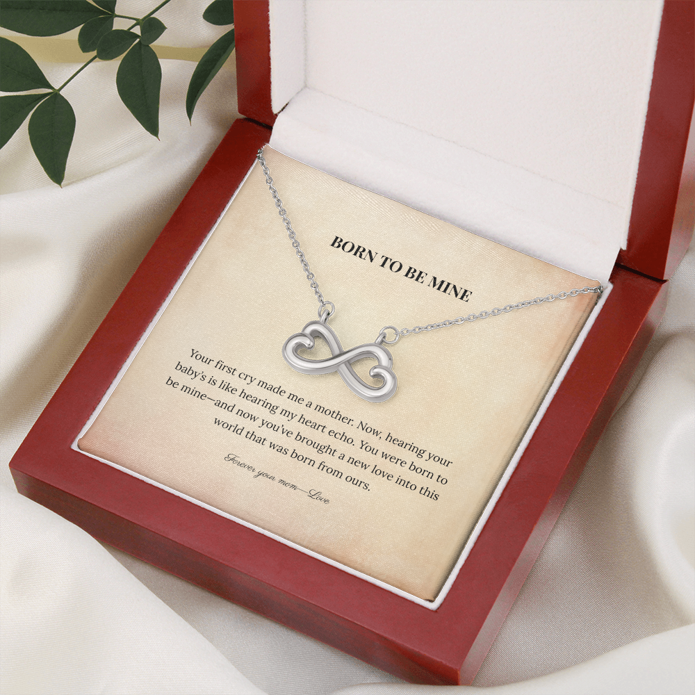 "Born to Be Mine" Necklace from Mom - Always From Mom