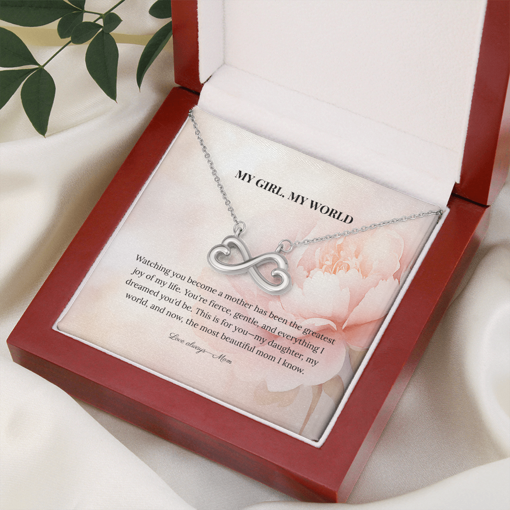 "My Girl, My World" Necklace from Mom - Always From Mom