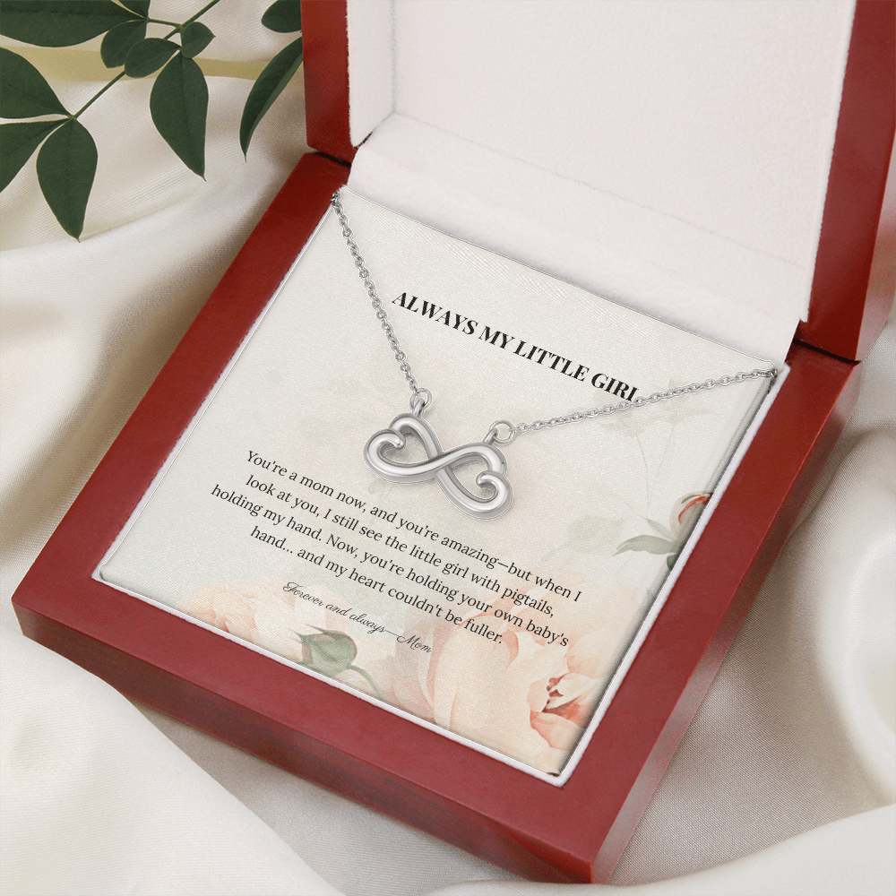 "Always My Little Girl" Necklace from Mom - Always From Mom
