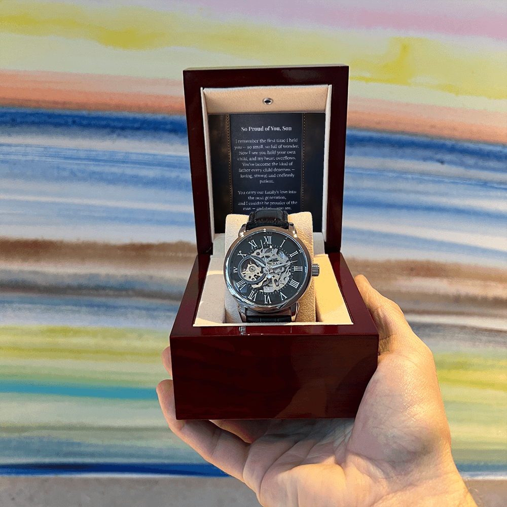 To My Son – Forever Proud Watch