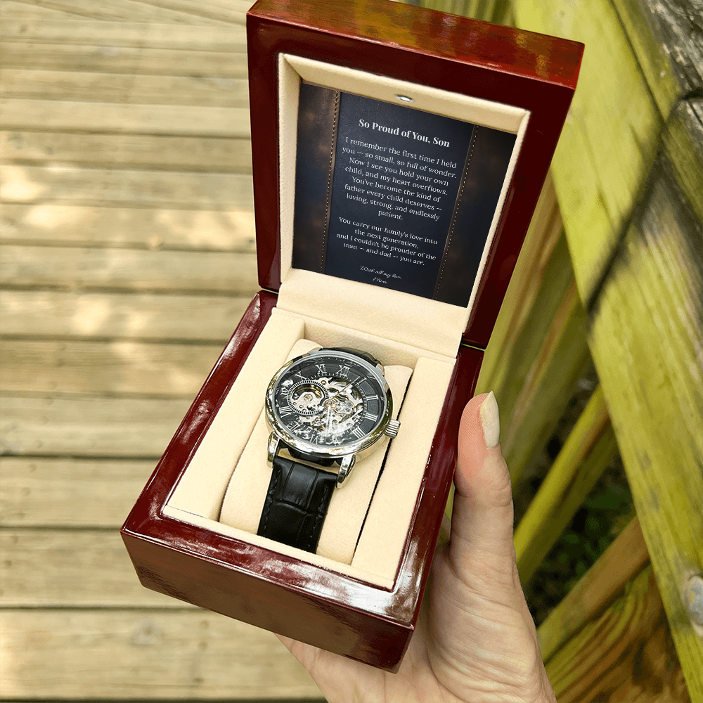 To My Son – Forever Proud Watch