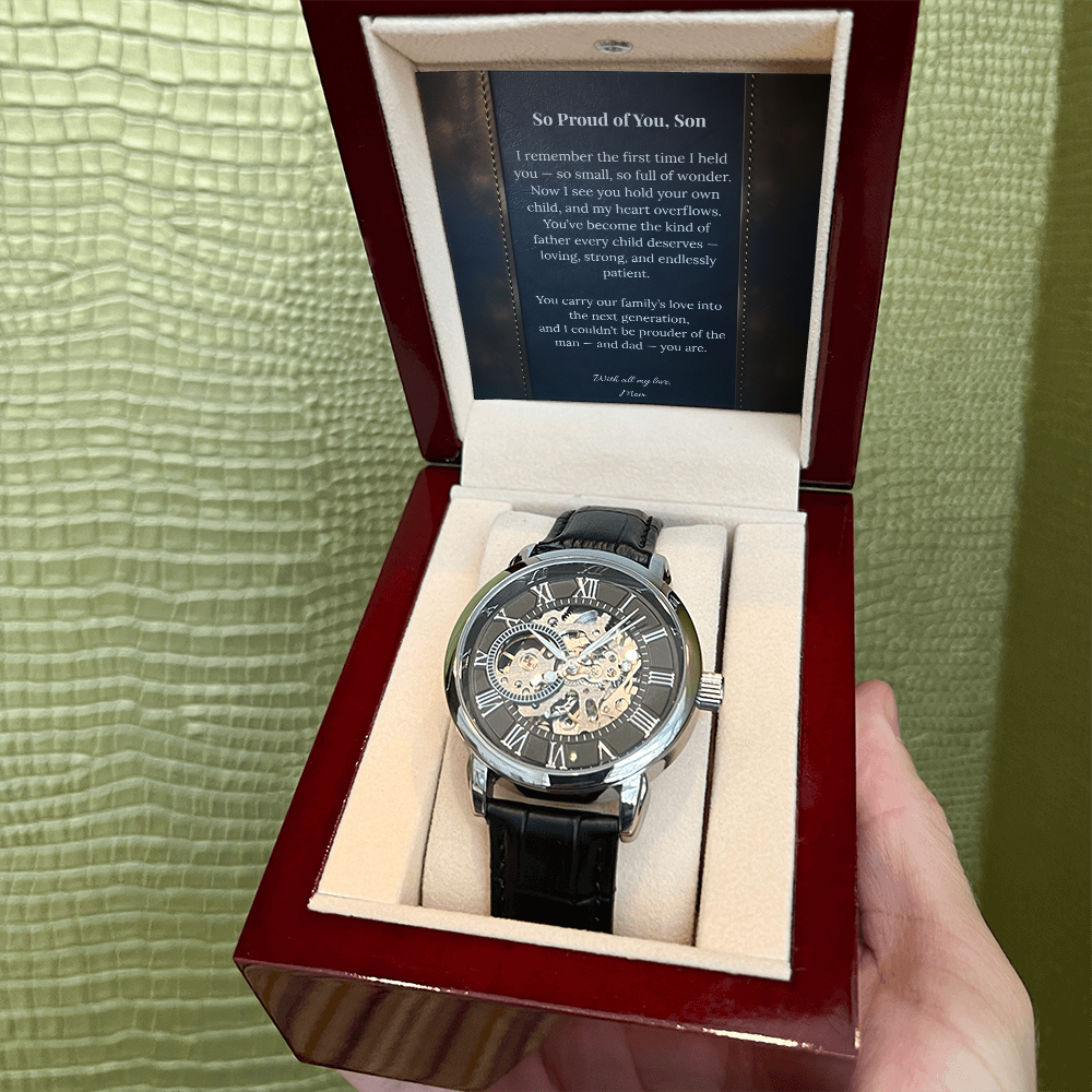 To My Son – Forever Proud Watch
