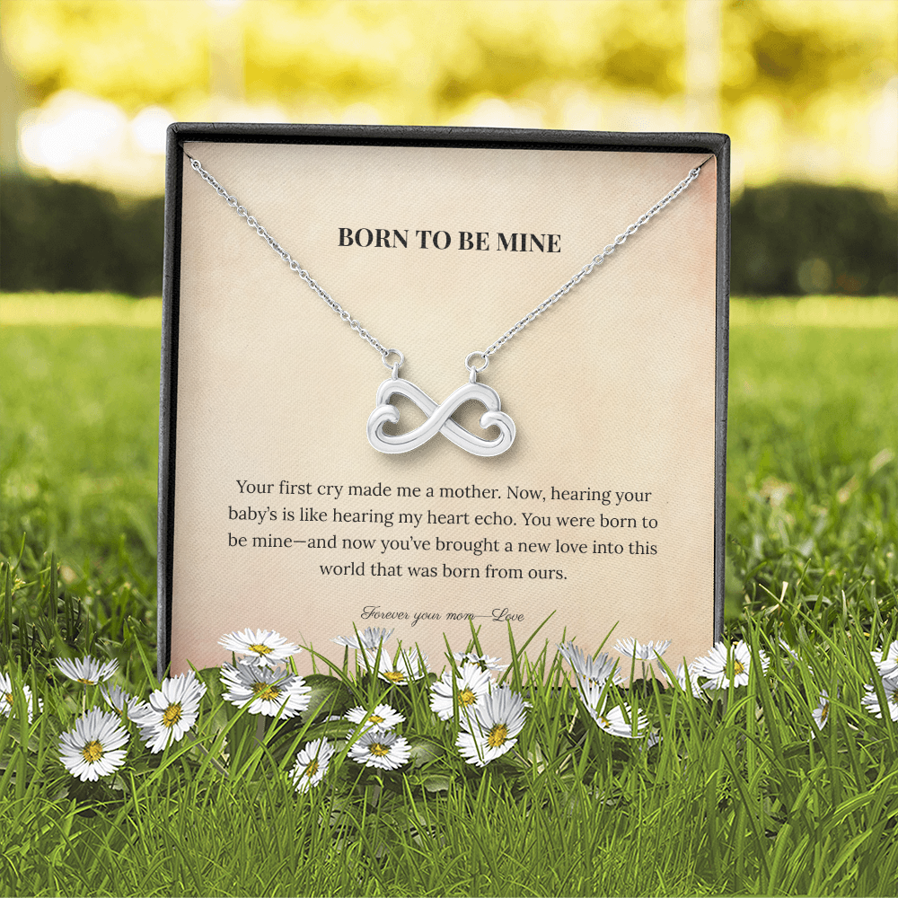 "Born to Be Mine" Necklace from Mom - Always From Mom