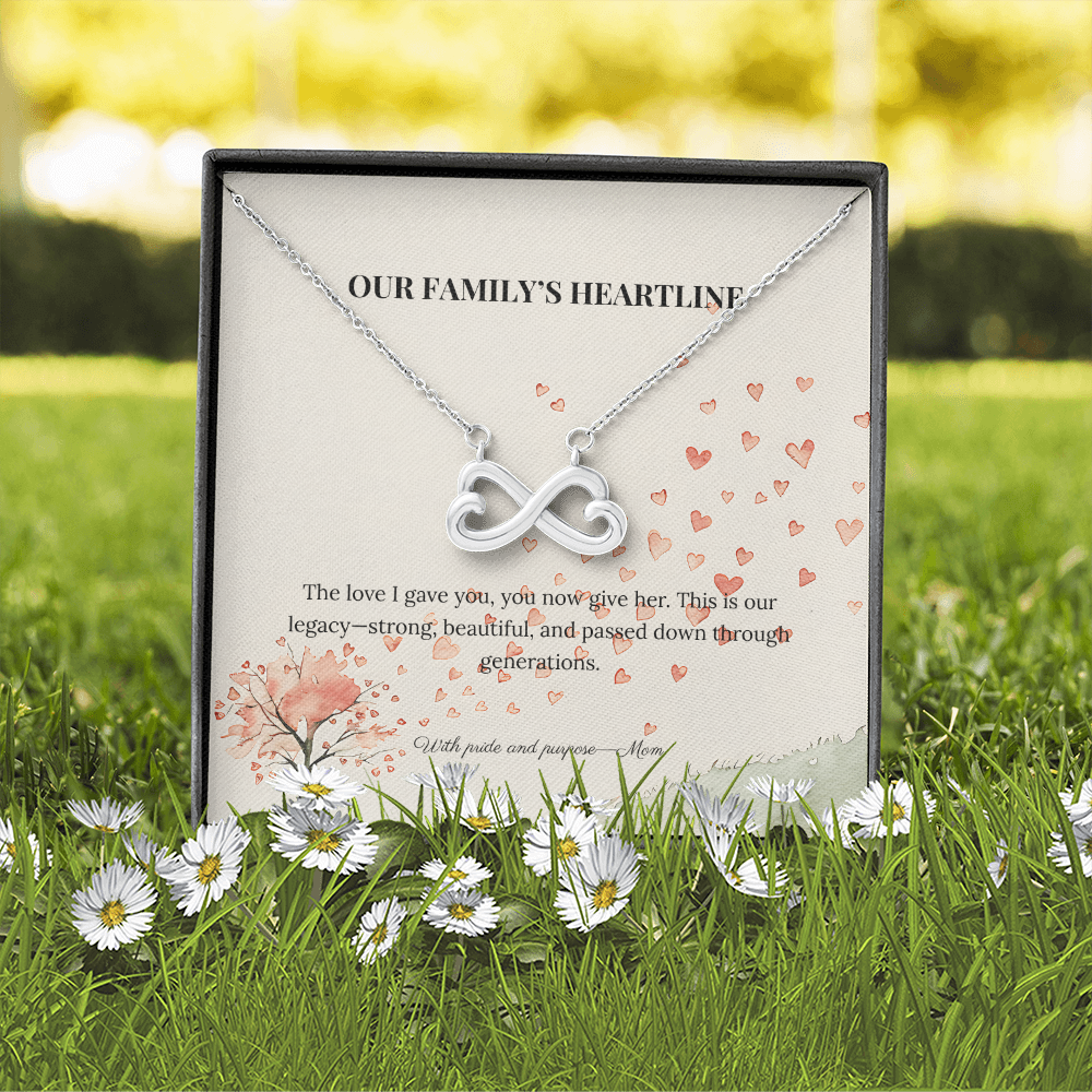 Our Family's Heartline – Endless Love Necklace