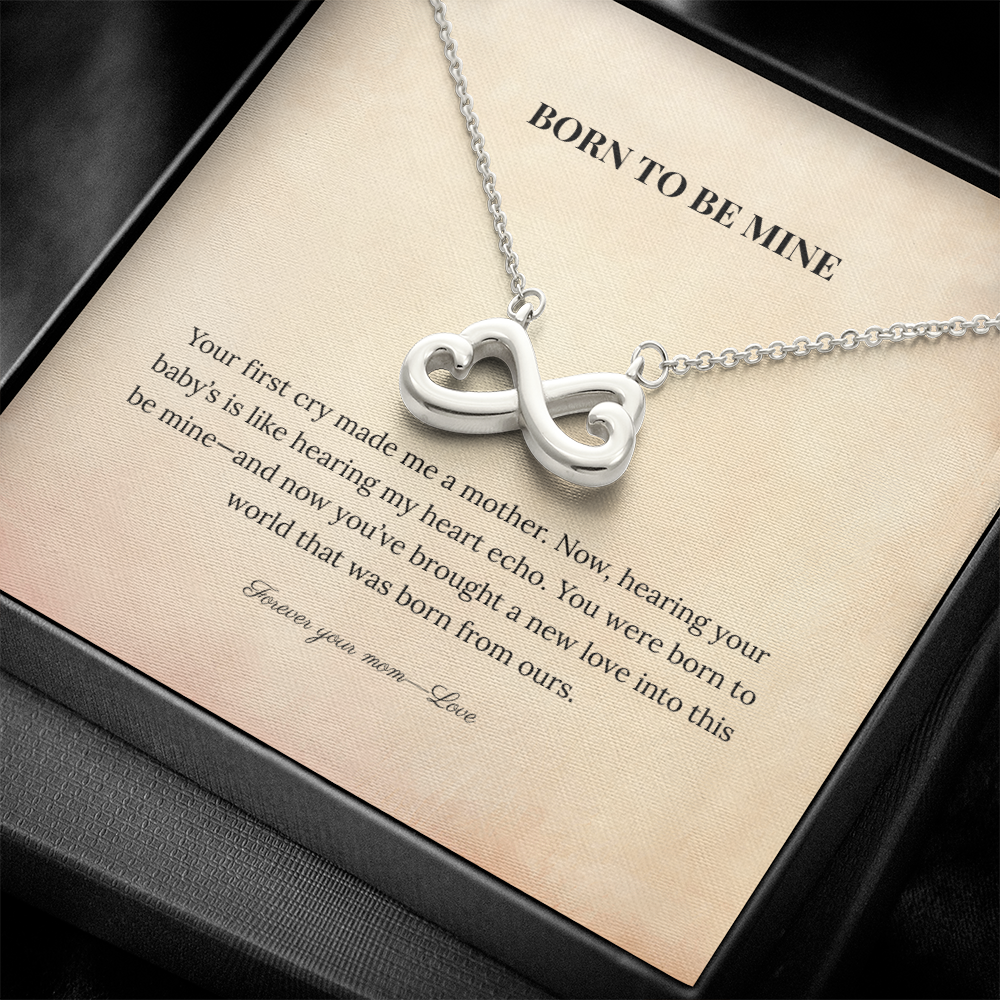 "Born to Be Mine" Necklace from Mom - Always From Mom