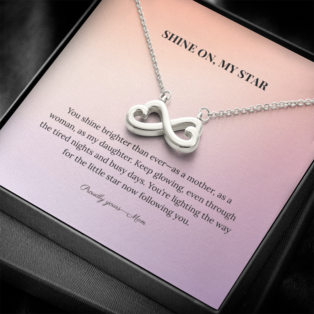 "Shine On, My Star" Necklace from Mom - Always From Mom