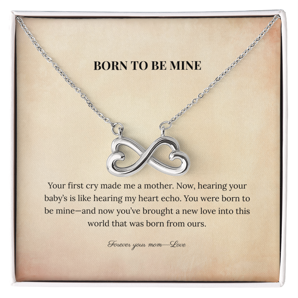 "Born to Be Mine" Necklace from Mom - Always From Mom