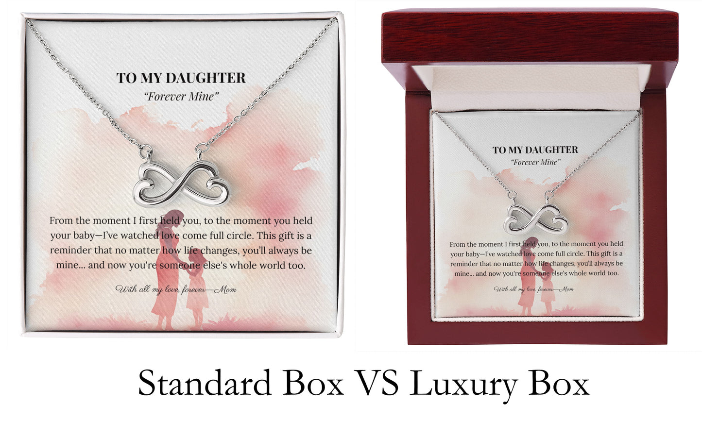 “Forever Mine” Necklace – Gift from Mom to Daughter on Her First Mother's Day - Always From Mom