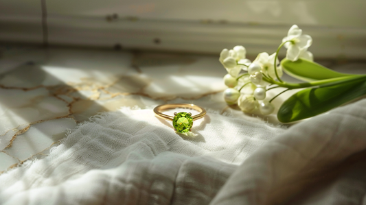 Sunshine in a Stone: Why August’s Peridot Is a Joyful Tribute to New Moms