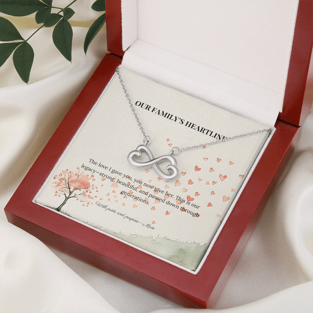 Our Family's Heartline – Endless Love Necklace