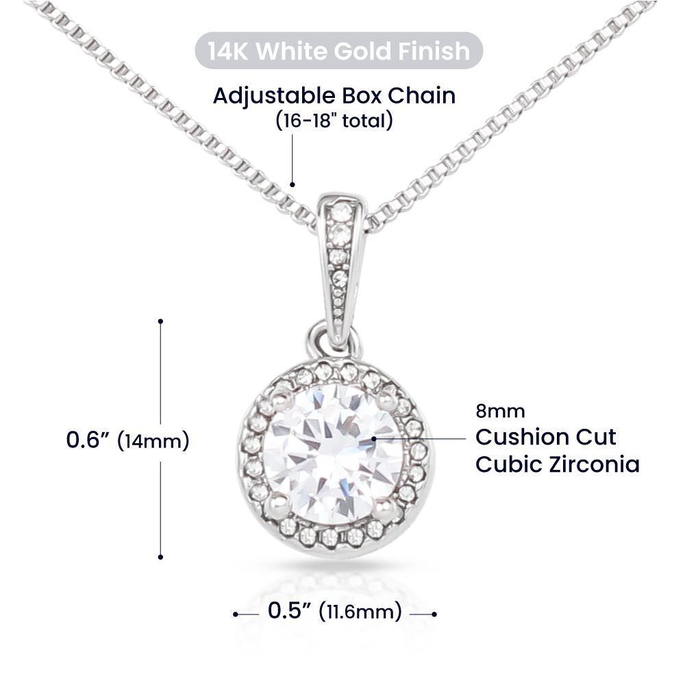October Marigold Birth Flower Necklace – Eternal Hope Pendant for Daughters