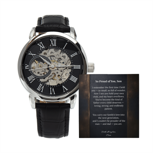 To My Son – Forever Proud Watch