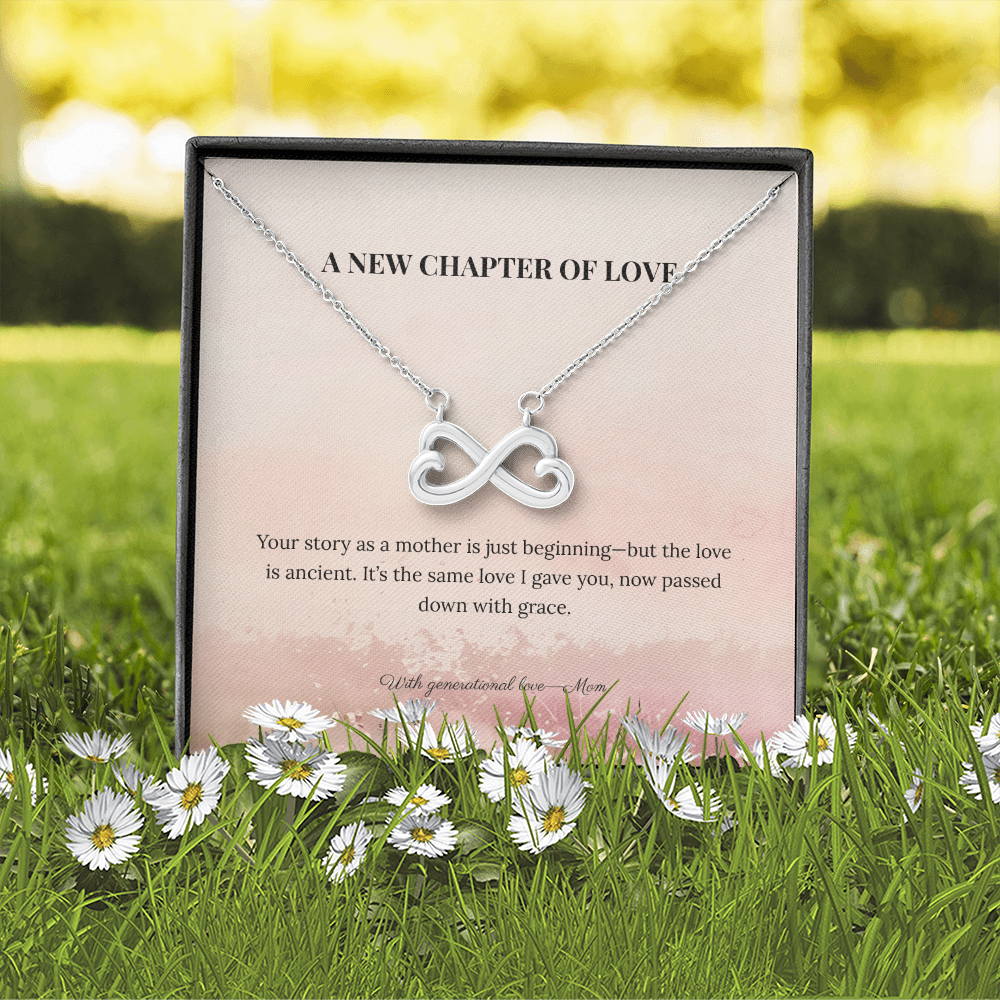 A New Chapter of Love – Interlocking Hearts Necklace