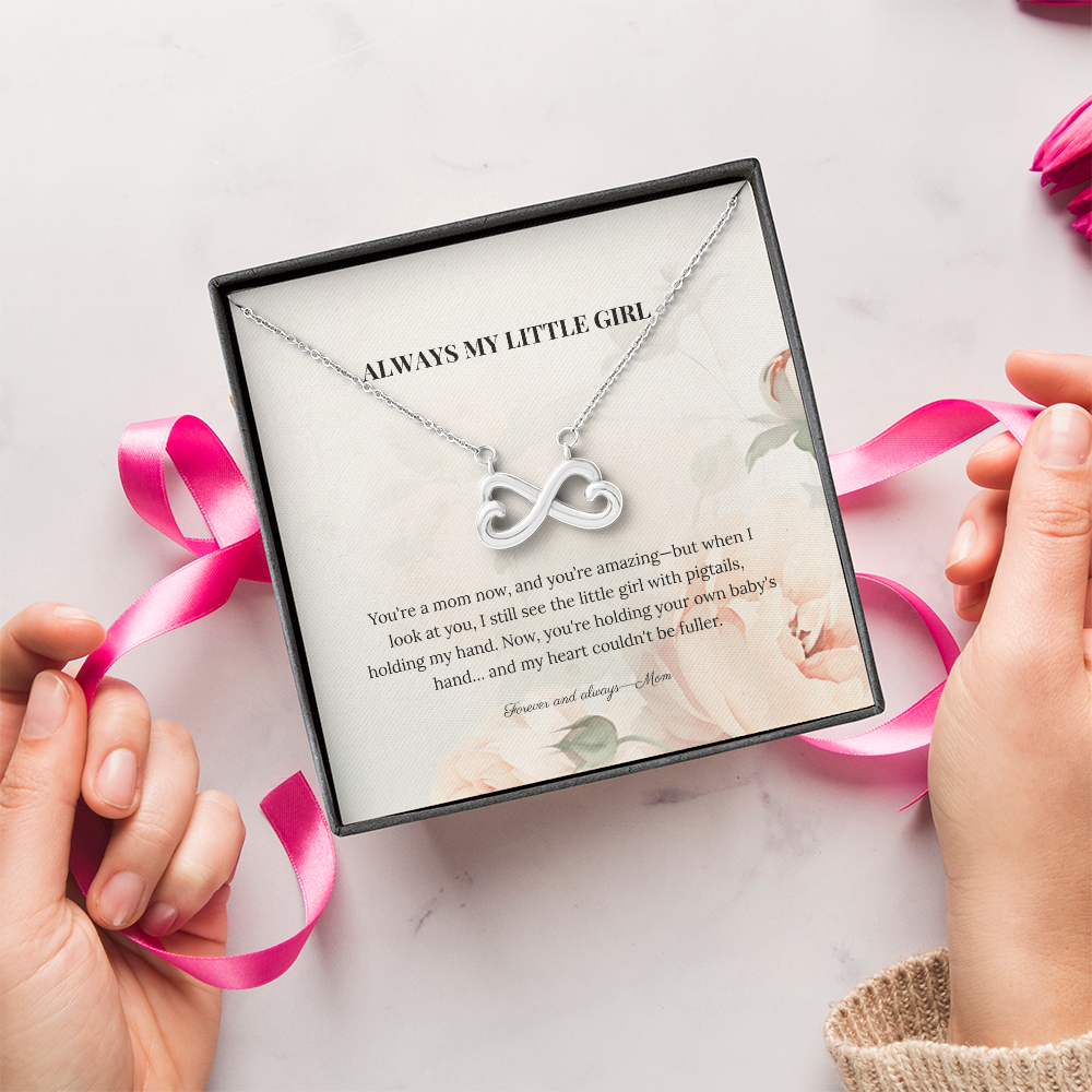 "Always My Little Girl" Necklace from Mom - Always From Mom