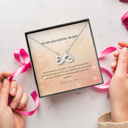 "To My Daughter, My Joy" Necklace from Mom - Always From Mom