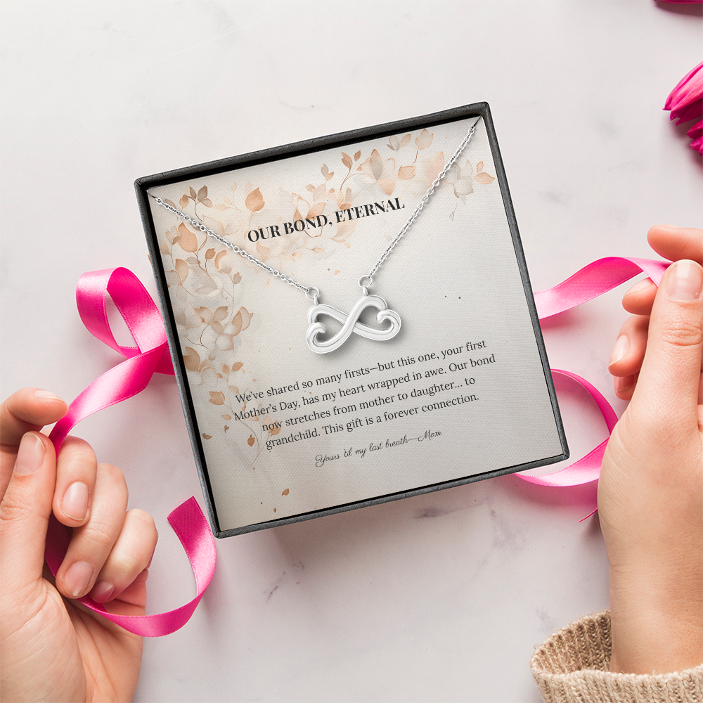 "Our Bond, Eternal" Necklace from Mom - Always From Mom