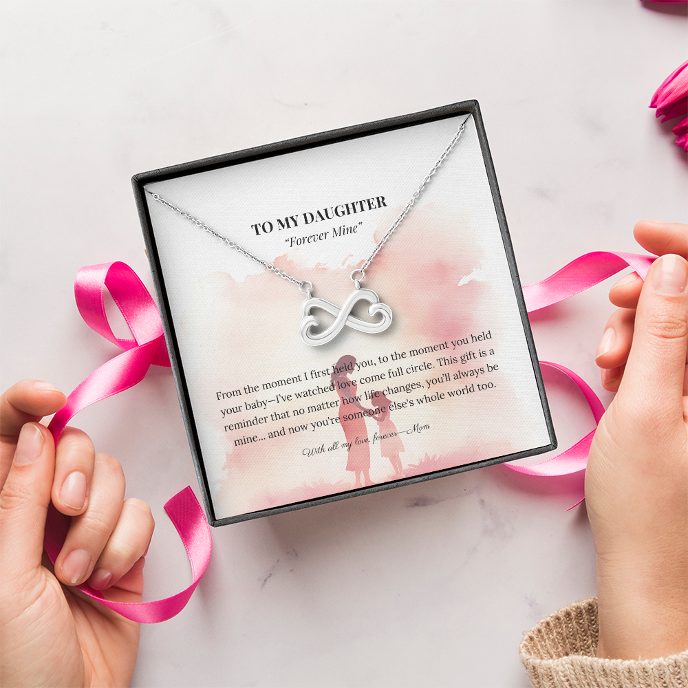 “Forever Mine” Necklace – Gift from Mom to Daughter on Her First Mother's Day - Always From Mom