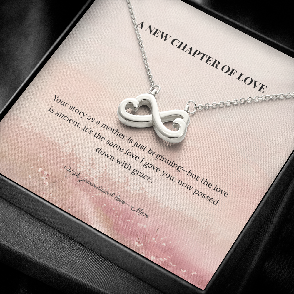 A New Chapter of Love – Interlocking Hearts Necklace