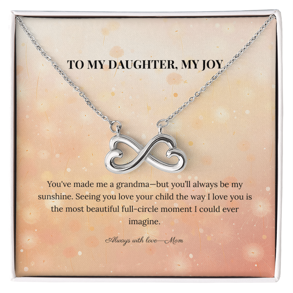 "To My Daughter, My Joy" Necklace from Mom - Always From Mom
