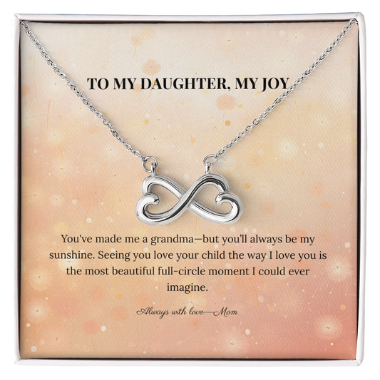 "To My Daughter, My Joy" Necklace from Mom - Always From Mom